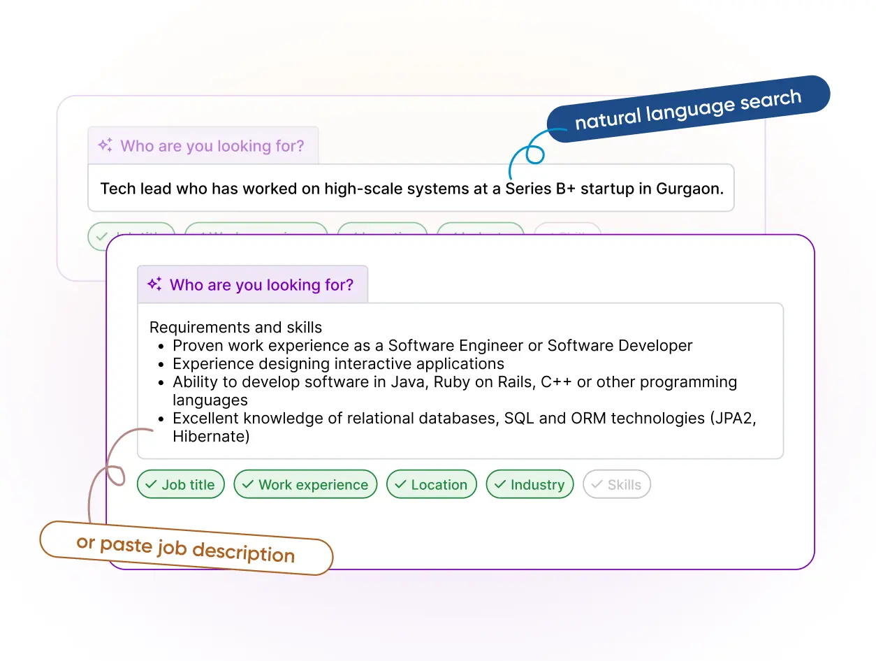 Natural Language Search Interface